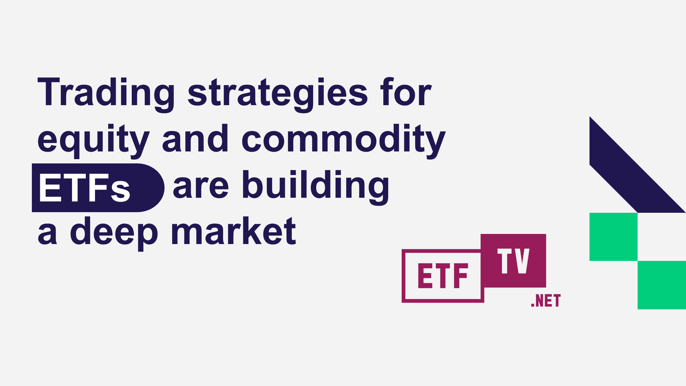 Eurex ETF & ETC Derivatives | Equity Index & Fixed Income Hedging