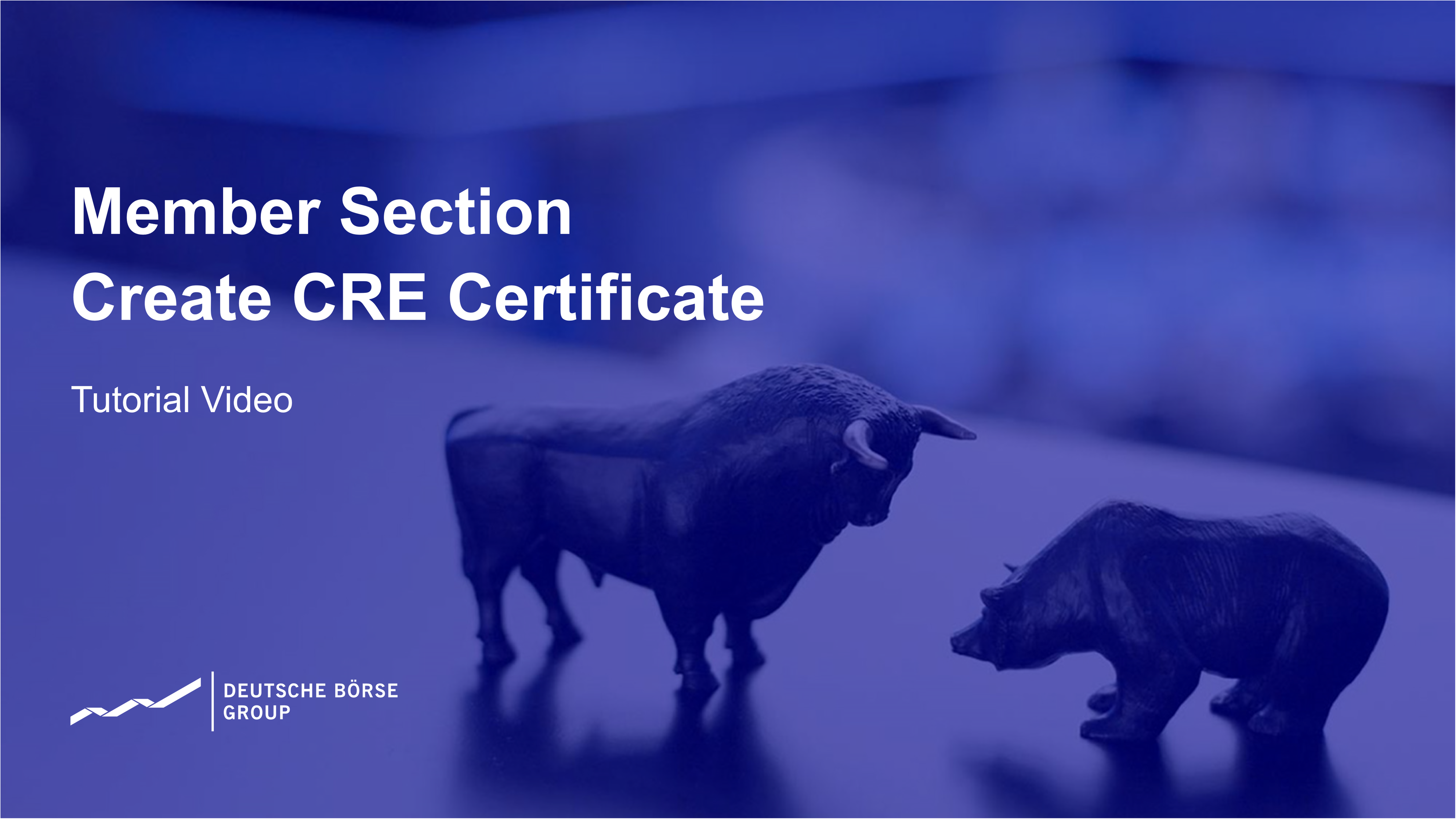 Create CRE certificate