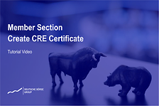 Create CRE certificate